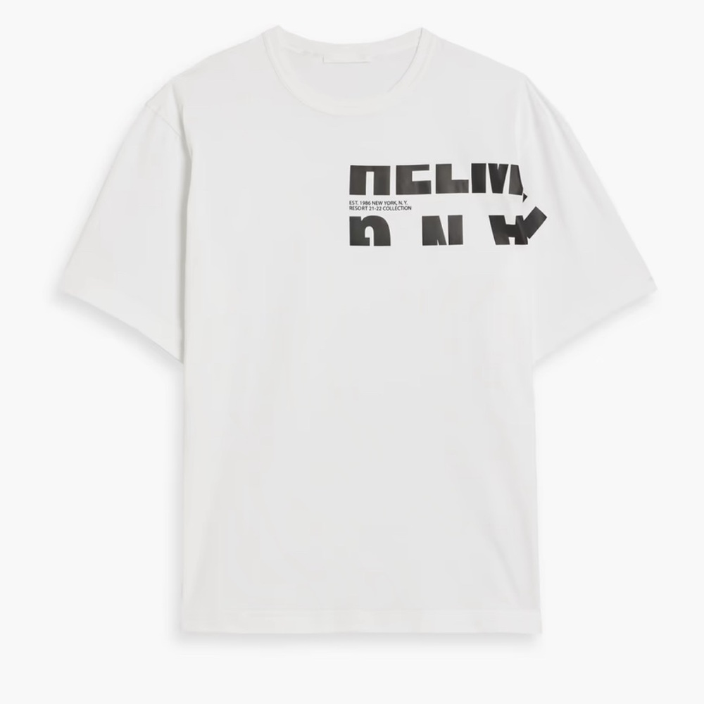 Brand NWT Helmut Lang White Tee